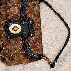 Authentic Coach wristlet